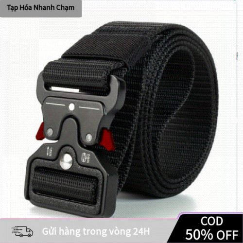 [COD] Thắt Lưng Nam Thiết Kế Cổ Điển – Dây Nịt Thời Trang, Đa Năng, Snap Mở Nhanh, Đi Chơi – Tập Luyện