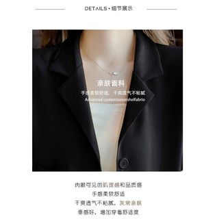 Áo Blazers Ngắn Đen Cho Nữ, Thiết Kích Cao Cấp, Phù Hợp Mùa Xuân Thu