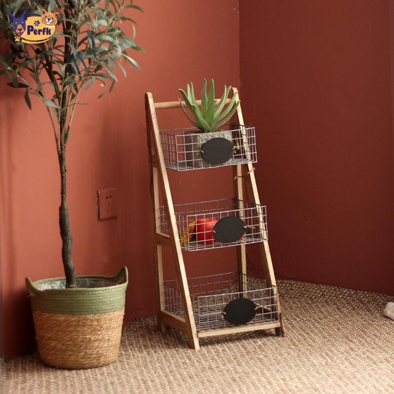 Giá để đồ nhiều lớp Kệ sắp xếp tại nhà cho trẻ em Sách phòng chắc chắn