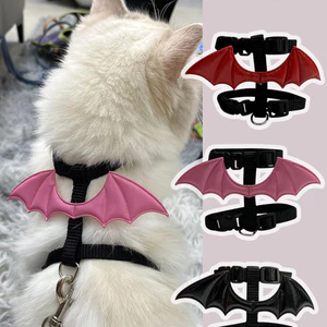 Dây kéo mèo Halloween ngộ nghĩnh Hình chữ I Dây xích mèo chống chia tách Bichon Chó nhỏ Dây dắt chó đi bộ