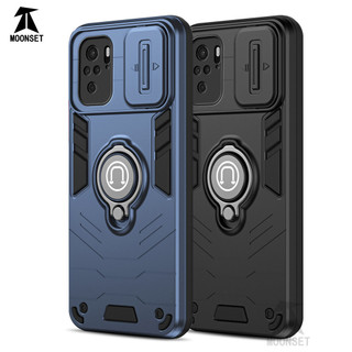 Dành Cho Redmi Note 10 / 10s 4G / POCO M5s 4G Ốp điện thoại Có Chân Đế Giáp Lưng TPU Mềm Edge Bảo Vệ Ống Kính Máy Ảnh Chống Sốc Mỏng Vỏ