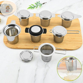 Twe 304 thép không gỉ lọc trà tái sử dụng, thoát nước, lọc lá/gia vị, phụ kiện bếp VN