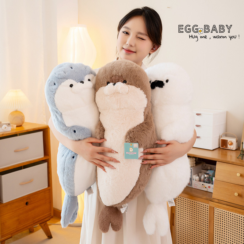 Fat Seal và Lazy Seal Đồ chơi sang trọng Con dấu dễ thương Búp bê Quà tặng cho bé gái Quà tặng sinh nhật