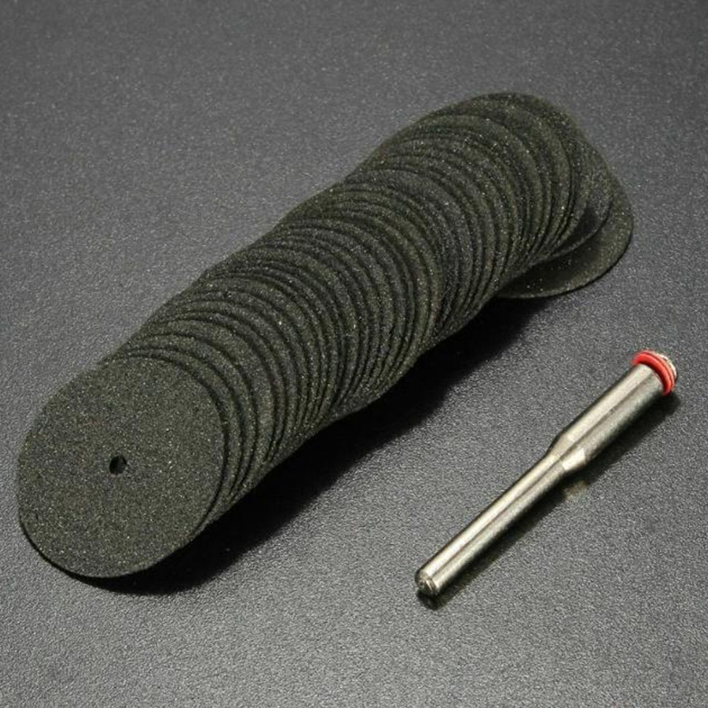 [Cosyh] Đĩa cắt bánh xe bằng nhựa 36 chiếc Bộ dụng cụ 24mm Mandrel​ Dành cho kim loại / nhựa