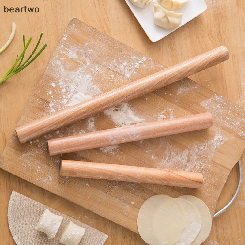 < Beartwo > 1 Cán Pin Làm Bánh Pasta Bánh Bao Fondant Bột Cuộn Dụng Cụ Nhà Bếp Đẹp