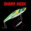 1 Chiếc VIB Lure Spinner Balancer Chìm 5g / 7g / 10g / 15g Mồi Cứng Mắt 3D Với Móc Treble Đôi
