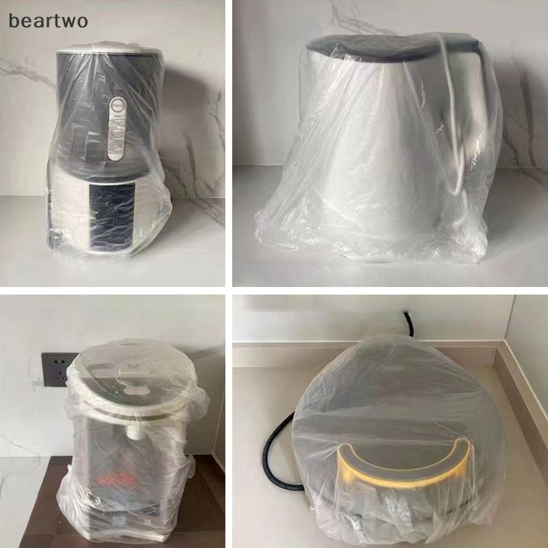 < Beartwo > 10 Chiếc Nội Thất Vỏ Nhựa Chống Bụi Dùng Một Lần Làm Dày Nâng Cấp Vải Thả Cho Nồi Điện Lò Nướng Quạt Điện Đẹp