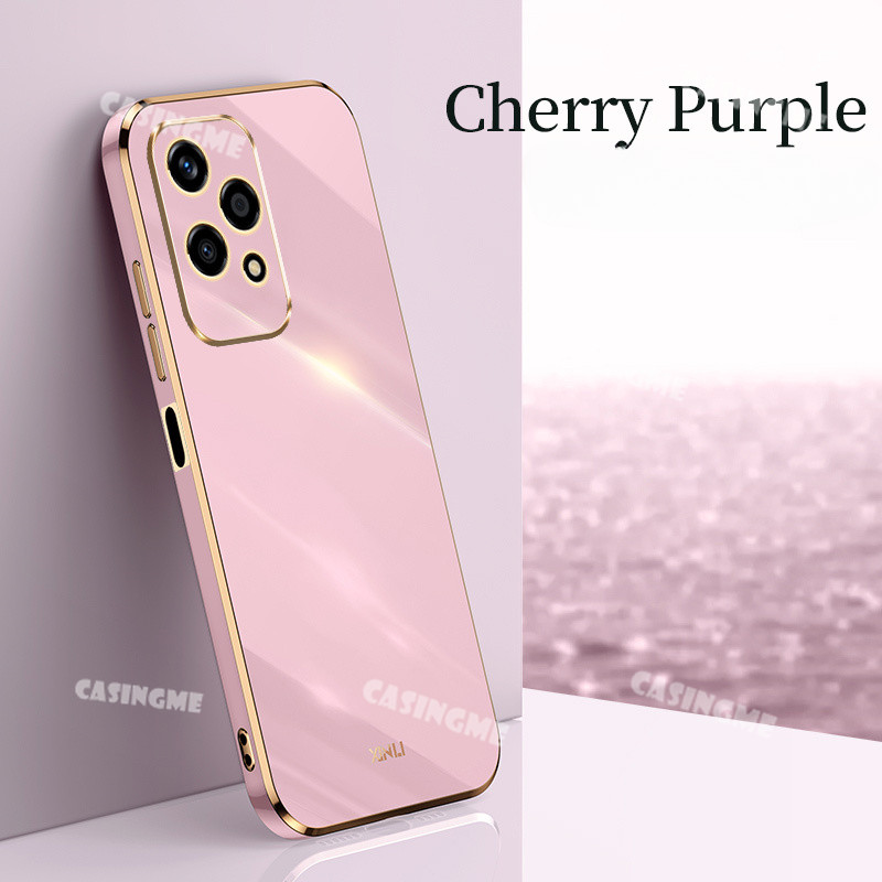 Honor 200 Lite 5G 2024 Vỏ Mạ Sang Trọng Cho Honor 200 Lite 200Lite Honor200Lite Lite200 Pro 4G 5G 2024 Ốp lưng Silicon Mềm Chống Sốc Ốp lưng