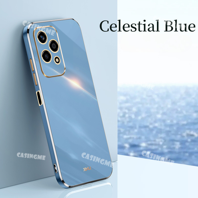 Honor 200 Lite 5G 2024 Vỏ Mạ Sang Trọng Cho Honor 200 Lite 200Lite Honor200Lite Lite200 Pro 4G 5G 2024 Ốp lưng Silicon Mềm Chống Sốc Ốp lưng