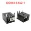 Đầu cái cắm nguồn, jack cái cắm nguồn DC chân hàn PCB