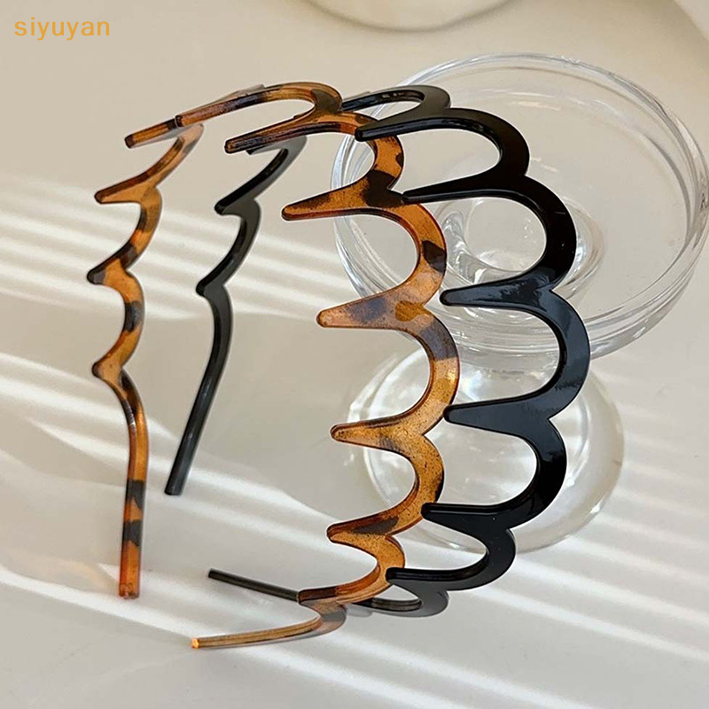 Siyuyan Lược Tóc Mới Zigzag Band Notched Woman Man Girl Quà Tặng Sinh Nhật Cứu Hộ Tóc Gãy Hiện Vật VN