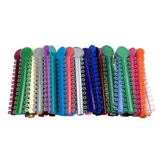 40sticks Nha Khoa Chỉnh Nha Dây Buộc Dây Buộc Nhiều Màu Sắc Cho Chân Đế Nẹp Chỉnh Nha Vật Liệu Điều Trị