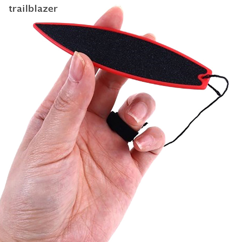 Trailblazer Fingerboard Foam Grip Tapes Cho Ngón Tay SkateBoard Chống Trơn Trượt Ván Ngón Tay Sàn Băng Dính Miếng Dán Grip Băng Đen Thảm Mới