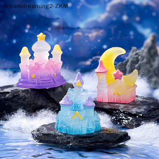 [dreamdreaming] 1 Cái Trang trí phong cảnh vi mô phát sáng ngoài trời Tượng thu nhỏ trong chậu Trang trí nhà cửa trong vườn [zkm]