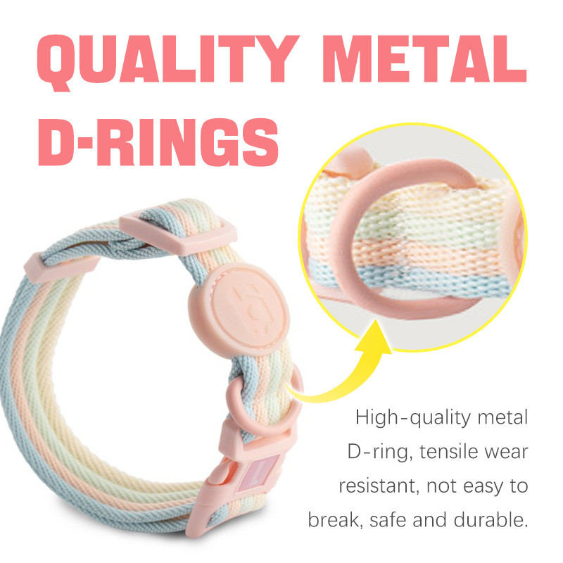 HamshMoc Bộ dây xích và cổ chó có thể điều chỉnh  Vòng cổ thú cưng thoải mái với khóa tháo nhanh Dây xích tay cầm mềm bền cho chó nhỏ vừa