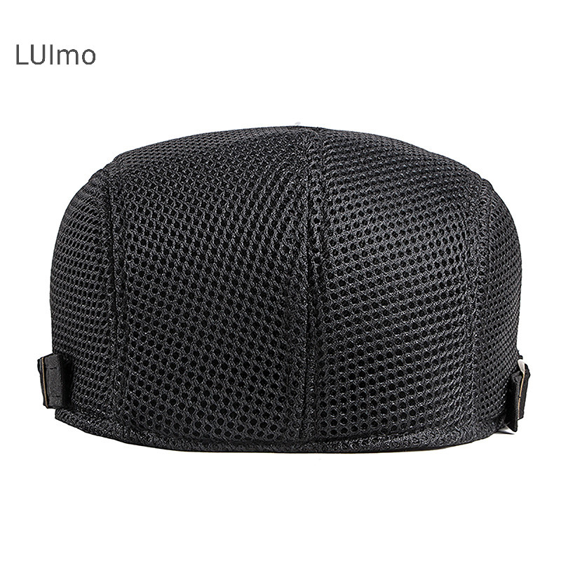Luimo 1Pc Nam Mũ Nồi Mũ Cho Mũ Phẳng Mũ Lưới Thoáng Khí Mũ Golf SBS