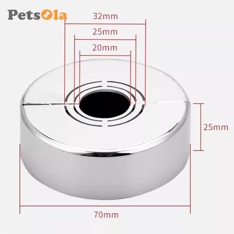 Nắp ống nước có mặt bích Tấm ống trang trí Tấm tròn cho