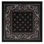 Flgo Hiphop Khăn trùm đầu Paisleys Khăn quàng cổ dành cho người lớn Unisex Bandanas Vintage Hoa Neckerchief