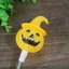 QEARY 4 Đèn Lồng Halloween, Gậy Nhấp Nháy Đèn Lồng Tay Bí Ngô Dạ Quang, Mùa Xuân Vui Nhộn Sáng Cây Đũa Phép Hoạt Hình Trang Trí Bí Ngô Dính Đèn Lồng Tiệc Halloween