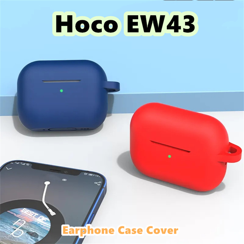 [Ngôi sao tương lai] Dành cho vỏ Hoco EW43 Vỏ tai nghe silicon mềm màu trơn đơn giản