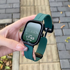 Dây đeo đồng hồ cho Redmi Watch 5 Active Đồng hồ thông minh Khóa từ tính Vòng đeo tay silicon Xiaomi Redmi Watch5 Active Lite