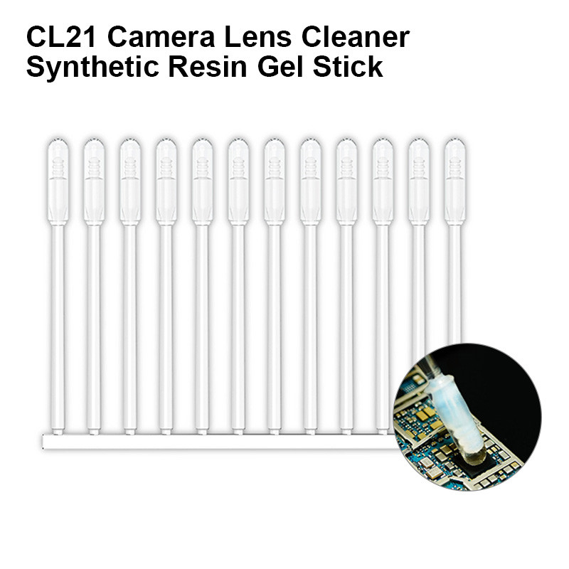 2UUL CL21 48 Cái / gói Máy Làm Sạch Ống Kính Máy Ảnh Nhựa Tổng Hợp Gel Dính Cho Điện Thoại Di Động Sửa Chữa Ống Kính Máy Ảnh Công Cụ Vệ Sinh Màn Hình