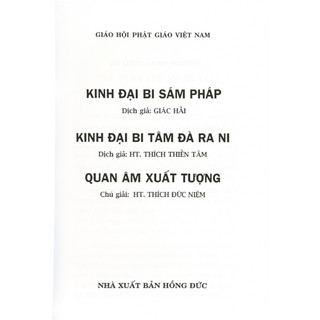 Sách - Kinh Đại Bi Sám Pháp Đại Bi Tâm Đà Ra Ni ( Bìa mềm )