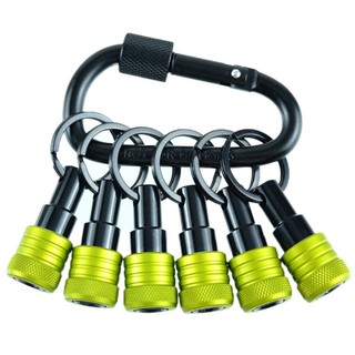 Kelnny 6 Bit Chủ Móc Chìa Khóa 1 4inch Di Động Khoan Giá Đỡ Carabiner Móc Lục Giác Shank