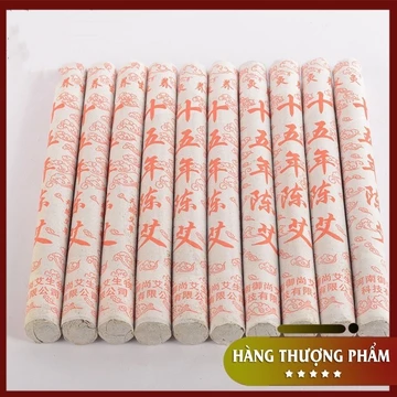 Hôp 10 Điếu Ngải Nhung Cao Cấp Sử Dụng Trong Châm Cứu - Ngải Cứu Nhung Nguyên Chất 100% -TOCRN