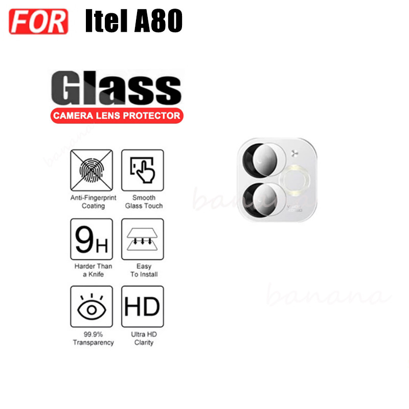 Kính cường lực gốm 3 TRONG 1 Itel A80 cho Itel A50 A50C A70 P65 Ống kính máy ảnh Kính bảo vệ màn hình và phim mặt sau
