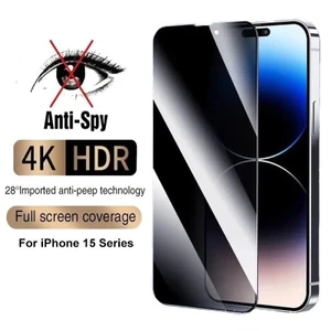 Kính cường lực riêng tư chống gián điệp cho iPhone 16 15 14 13 12 11 Pro Max 16 Plus 13 Mini XR XS Max 7 8 6 6S Plus SE 2020 2022 bảo vệ màn hình phim kính uyvp