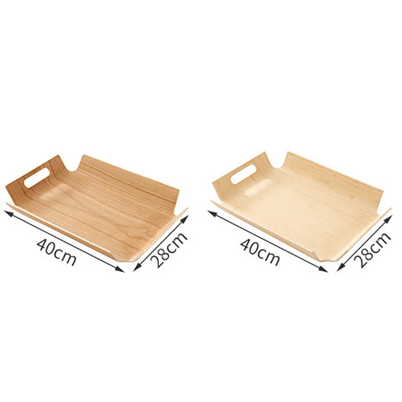 Khay Bánh Mì Tổ Chức Bảo Quản Khay Phục Vụ Bằng Gỗ Đĩa Trà Gỗ Đĩa Thực Phẩm Đĩa Đĩa Ăn Tối Bánh Trái Cây, A