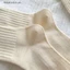 Thi Tất Nữ Thu Đông Cotton Dệt Kim Trường Học Bé Gái Ống Giữa Tất Nữ Sọc Hip Hop Ván Trượt Thể Thao Tất Sox VN
