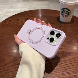 Ốp điện thoại di động bằng silicon lỏng lỗ lớn sang trọng thích hợp cho iPhone16 Pro Max 15 14 13 12 Pro Max bảo vệ camera chống sốc chống rơi da mặt sau mềm