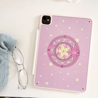 Vỏ cứng Acrylic Magic Star Cover cho Mini6 Mini7 A17Pro IPad 5 6 7 8 9 10 11 A16 Air 2 3 4 5 6 Air 11 M2 Pro10.5 10.2 "Pro11 2018 2020 2021 2022 M4 Pro13 2024 2025