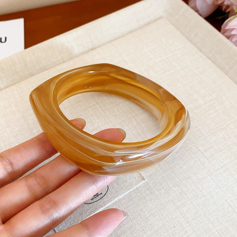 Vòng tay nhòe Acrylic vòng tay thời trang và khí quyển nhẹ sang trọng cao cấp đơn giản trang trí tay cho nữ
