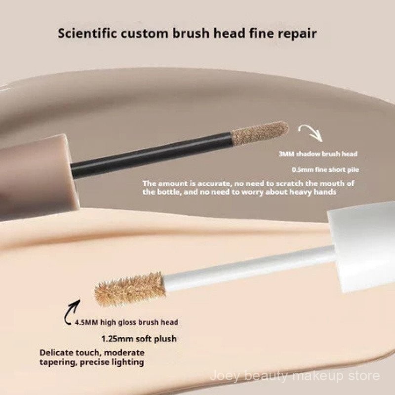 Little Ondine Highlight Shadow Consolidation Fluid Matte Facial Artifact Women 'S Nose Shadow Brightening Xương đòn lõm Highlight Consolidation Face liquid Highlight R8LD