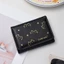 Ví in hình mèo con, 3 lần Ví nhỏ ngắn dễ thương cho chó con dễ thương, Ví đựng tiền xu phong cách PU cổ điển dành cho bé gái Quà tặng học sinh
