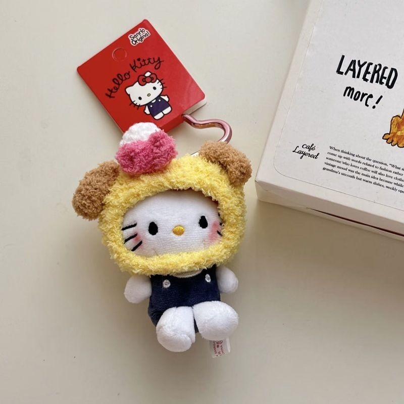 Mặt dây chuyền búp bê sang trọng búp bê Kitty dễ thương