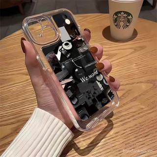3 In1 Cuộc Sống Hàng Ngày Trong Suốt Ốp Lưng Không Gian Cho Redmi 13X A5 10 10C 12 12C 13C 14C Vỏ Điện Thoại Chống Sốc 3MYG ICFF VYD1