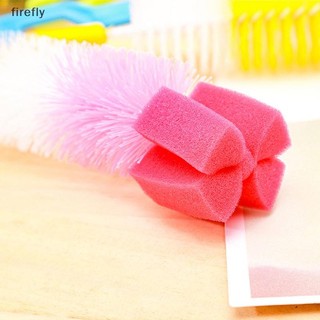 [Firefly] Bàn chải bình sữa cho bé Vòi cốc thủy tinh Ấm trà rửa bàn chải dụng cụ làm sạch [VN]