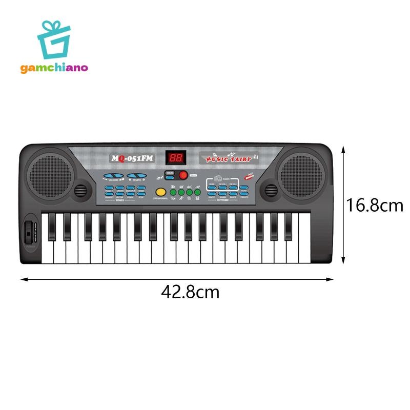 Gamchiano Bàn Phím Đàn Piano Cho Trẻ Em Âm Nhạc Bàn Phím Điện Tử Giáo Dục Đồ Chơi Âm Nhạc Học Tập Sớm Đồ Chơi Cho Đảng Ngoài Trời