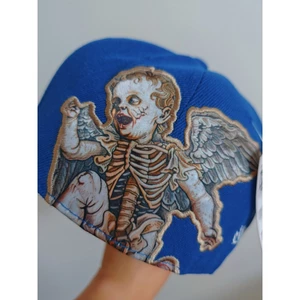 Mlb Los Angeles Dodgers City of Angels Mũ Skeleton Angel Thêu Đóng Flat Eave Hip Hop Lưng Đeo Mũ Bóng Chày & & & &