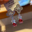 Hàn Quốc Thanh Lịch Ánh Sáng Sang Trọng Hoa Zircon Thời Trang Tua Rua Bông Tai Bán Buôn