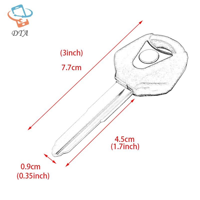 [DTA] 1 Chiếc Xe Máy Uncut nk Chìa Khóa Embryo Phù Hợp Cho YZF XJR1300 FJR1300 MT09 MT07 XJ6 TMax FZ6 FZ8 R3 R1 R6 VN