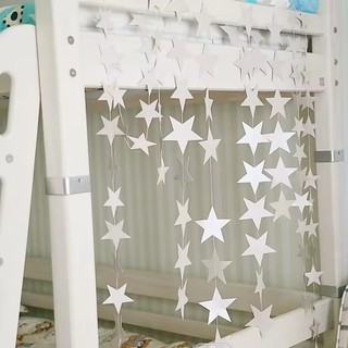 4M Ngôi Sao Sáng Giấy Thả Vòng Hoa Biểu Ngữ Vàng Bạc Bunting Biểu Ngữ Cho Bé Tắm Phòng Trẻ Em Cưới Treo Trang Trí