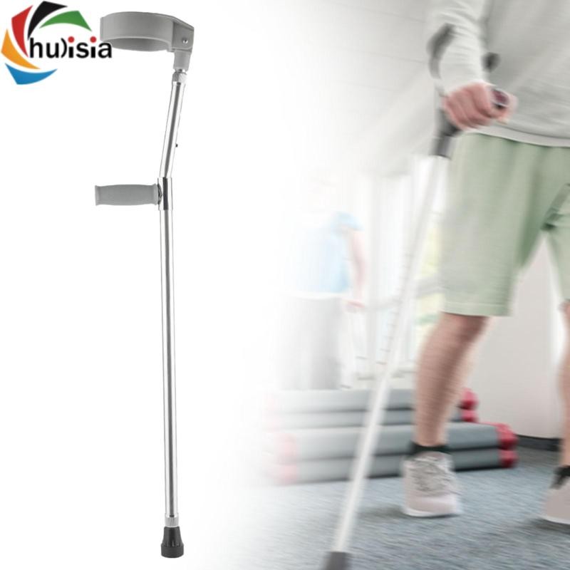 chulisia Nạng trán cho người lớn Gậy đi bộ chống trượt bằng nhôm nhẹ
