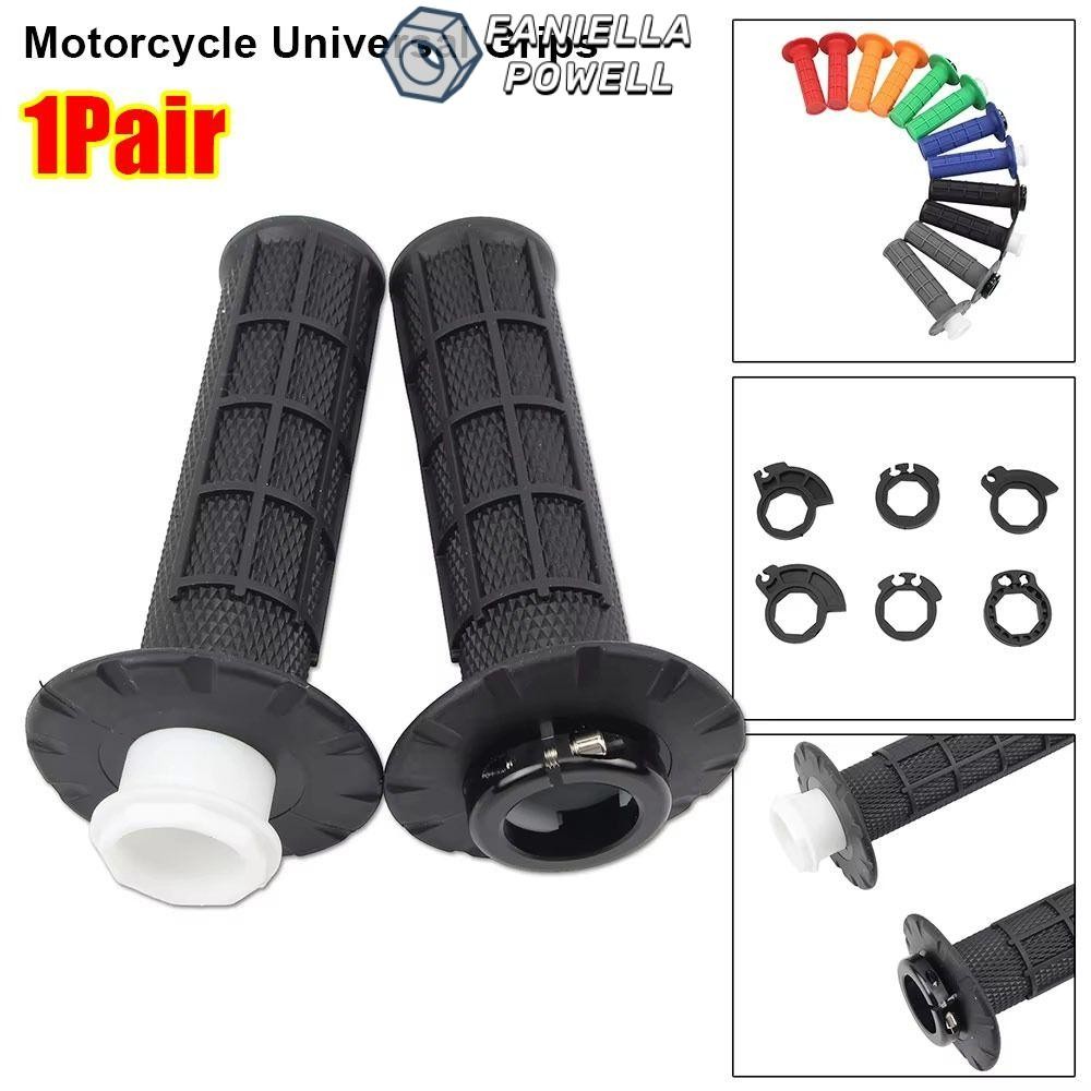 FANIELLAPOWELL 1 Cặp Tay Cầm Đa Năng Xe Máy, Cam Chụp Có Chức Năng Tự Khóa Tay Cầm, Tay Cầm Khóa 7 / 8 "22mm Tay Cầm Cho KTM CRF SXF EXC Motocross Dirt Bike