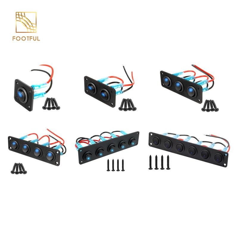Bảng điều khiển công tắc Rocker cho ô tô Công tắc sửa đổi ô tô đa năng trên công tắc tắt cho du thuyền Xe ô tô