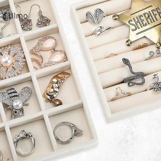 LUImo Hộp đựng đồ trang sức đổ xô Khay trưng bày Nhiều kiểu dáng cho vòng cổ, vòng tay, bông tai, hộp sắp xếp nhẫn SBS